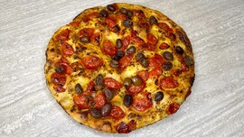 focaccia barese cotta