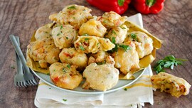 Frittelle ai peperoni