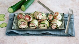 Involtini di cetrioli