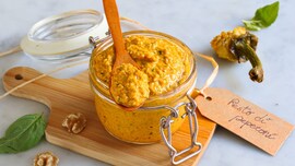 Pesto di peperoni fatto in casa