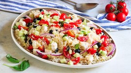 Insalata di riso alla greca