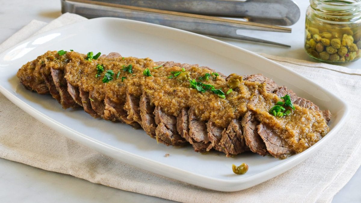 ricetta del manzo all'olio