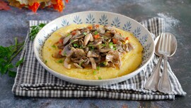 Polenta con i funghi