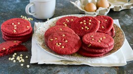 Red velvet cookies