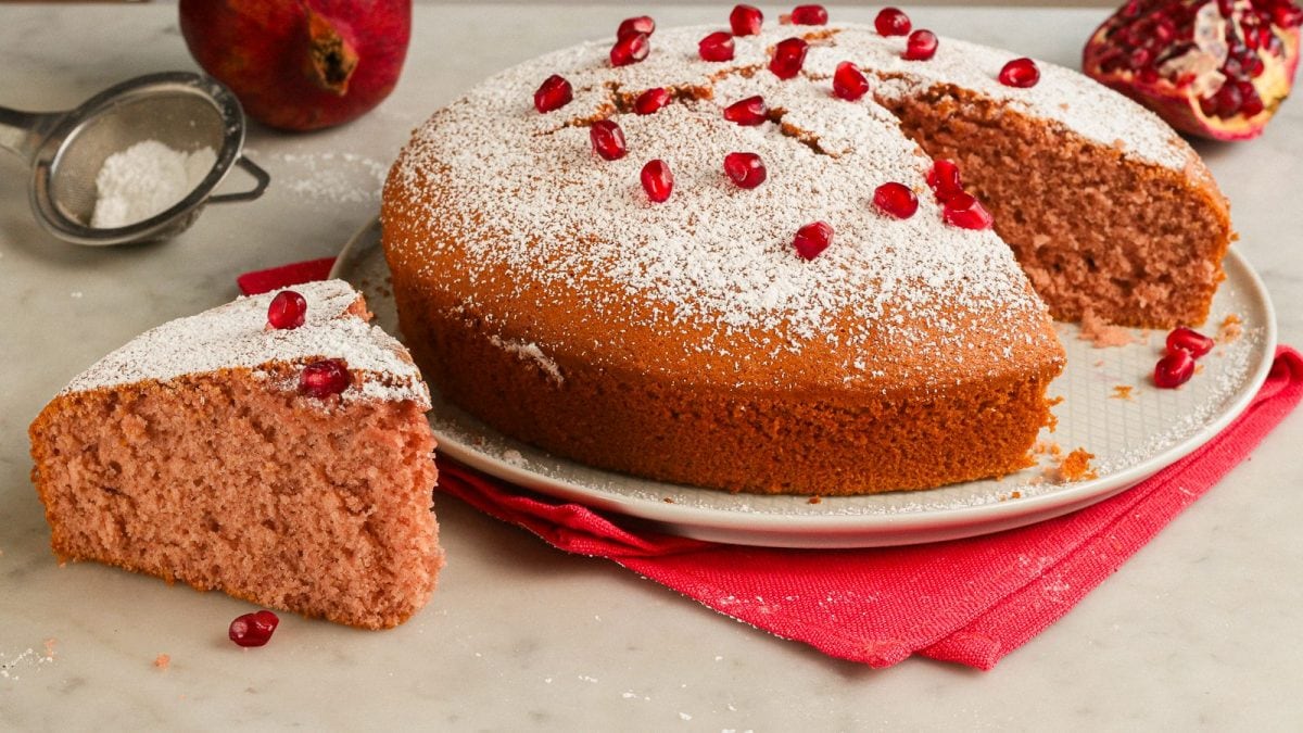 Torta al melograno