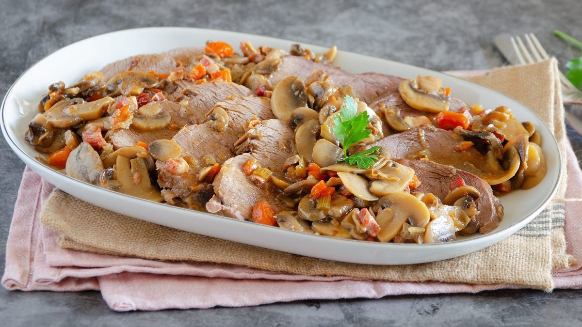 Brasato ai funghi