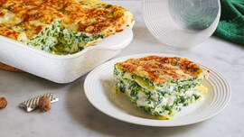 Lasagne ricotta e spinaci