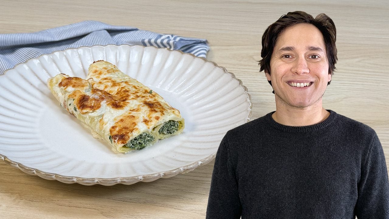 Cannelloni ricotta e spinaci