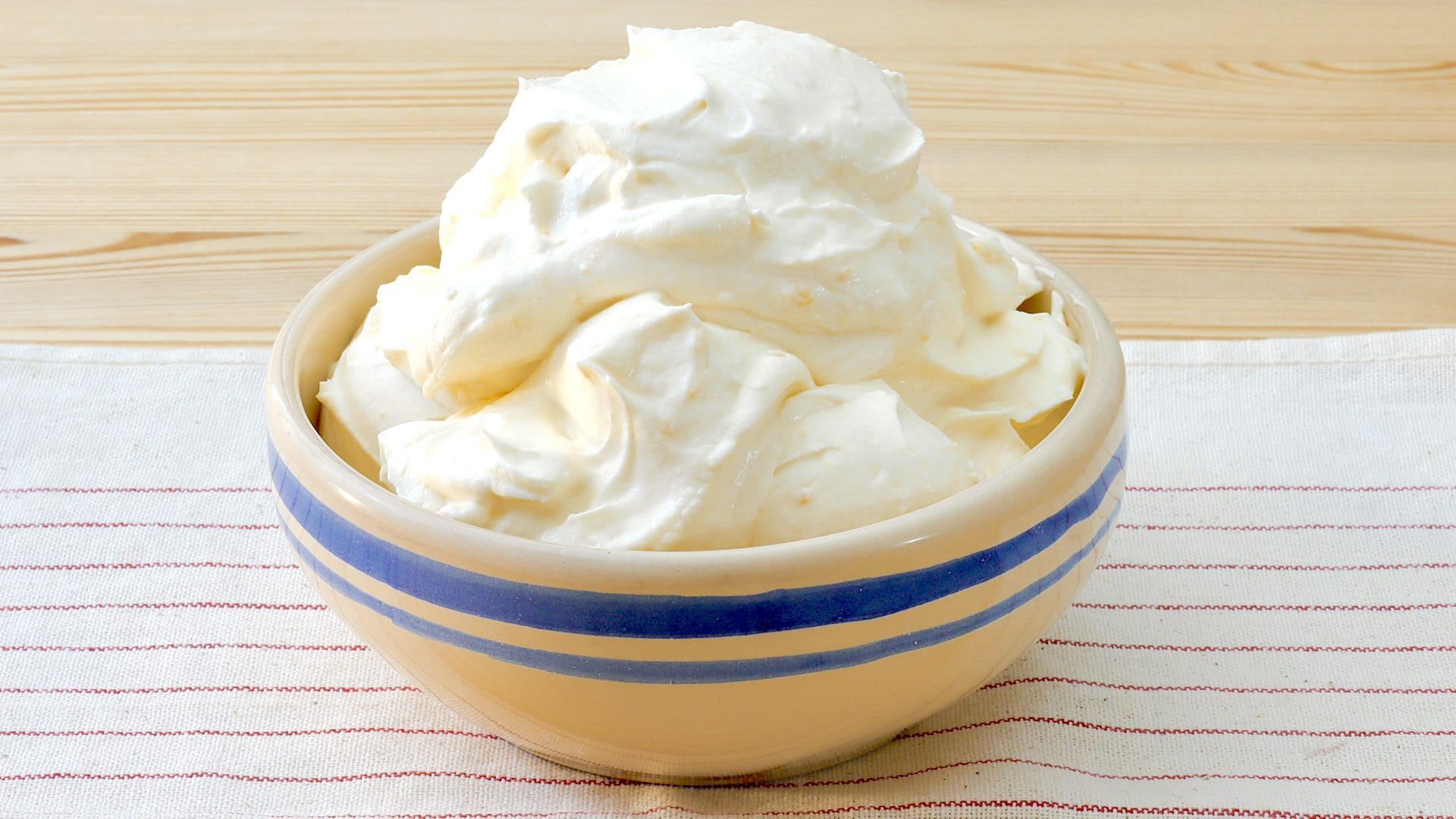 Crema al mascarpone senza uova