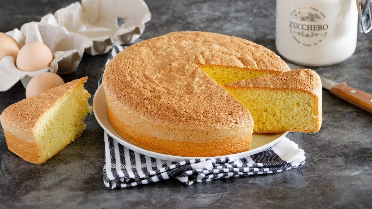 Pan di spagna senza glutine