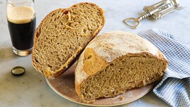 Pane alla birra scura tipo guinness