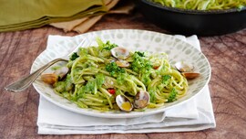 Pasta vongole e broccoli