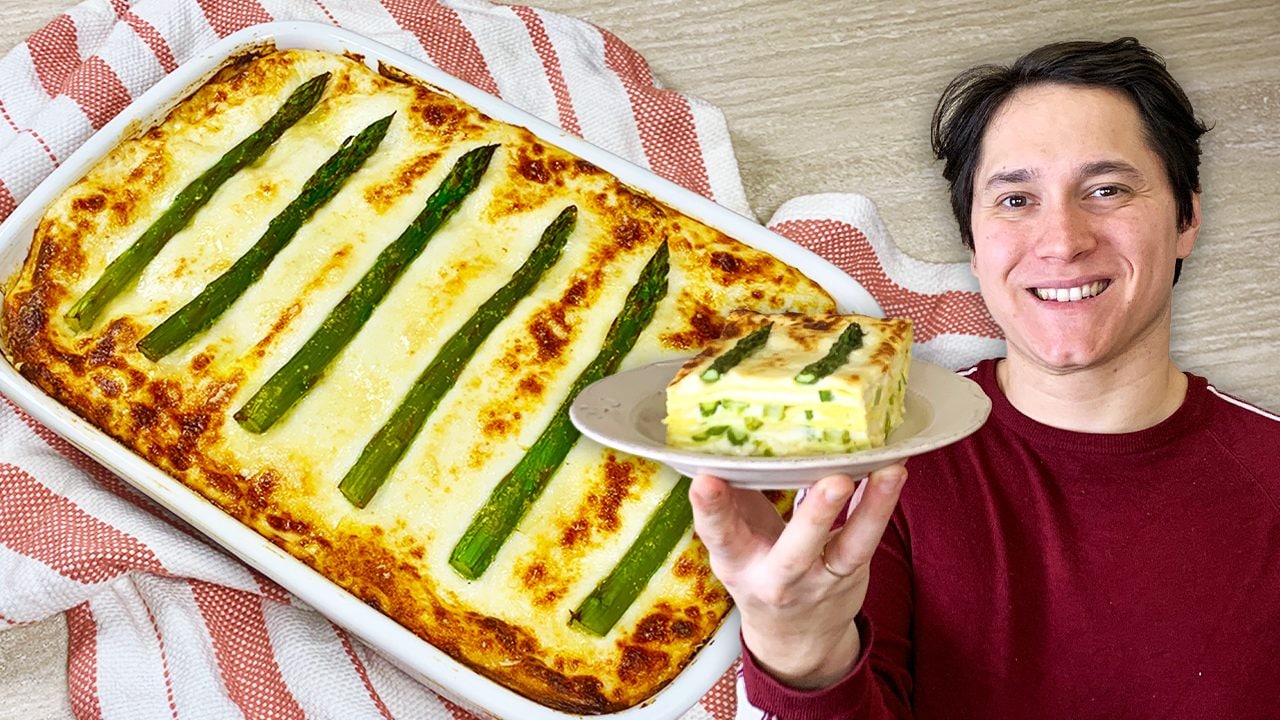 Lasagne agli asparagi