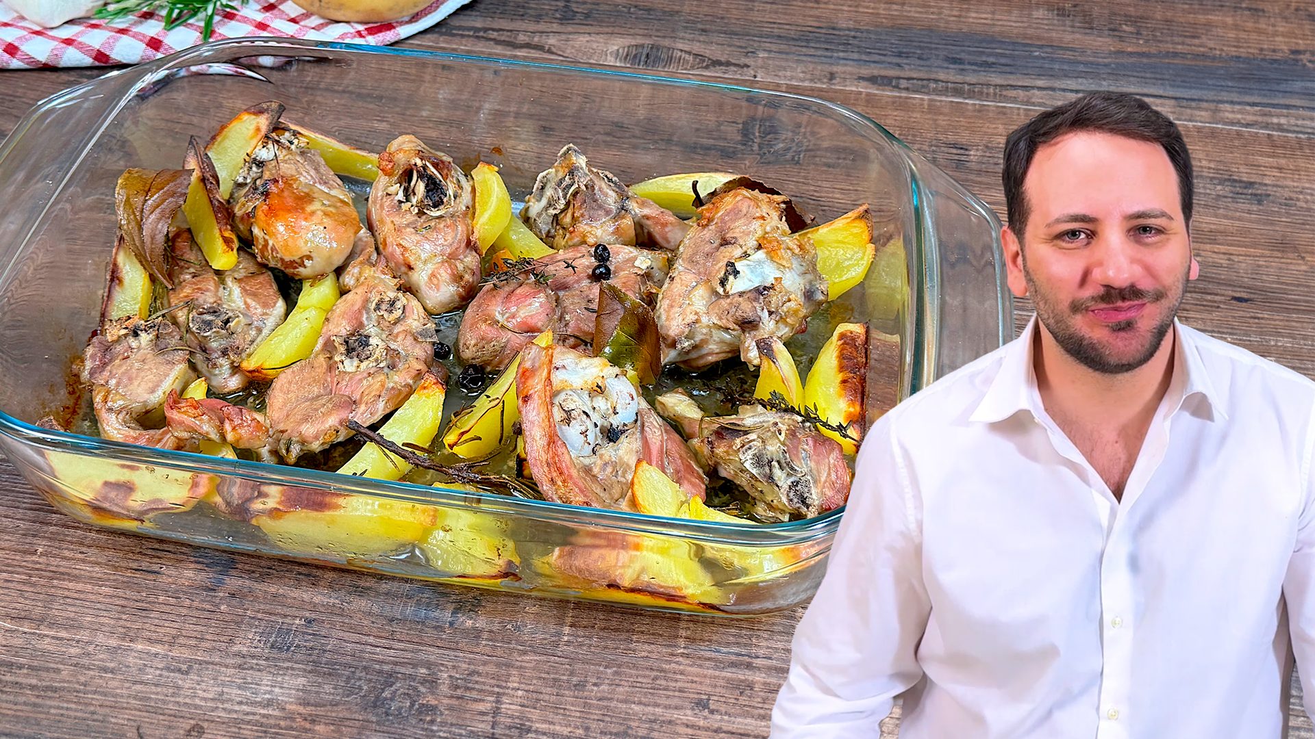 Agnello al forno con patate