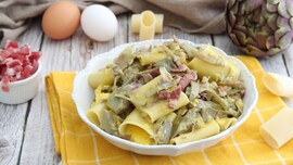 carbonara-di-carciofi
