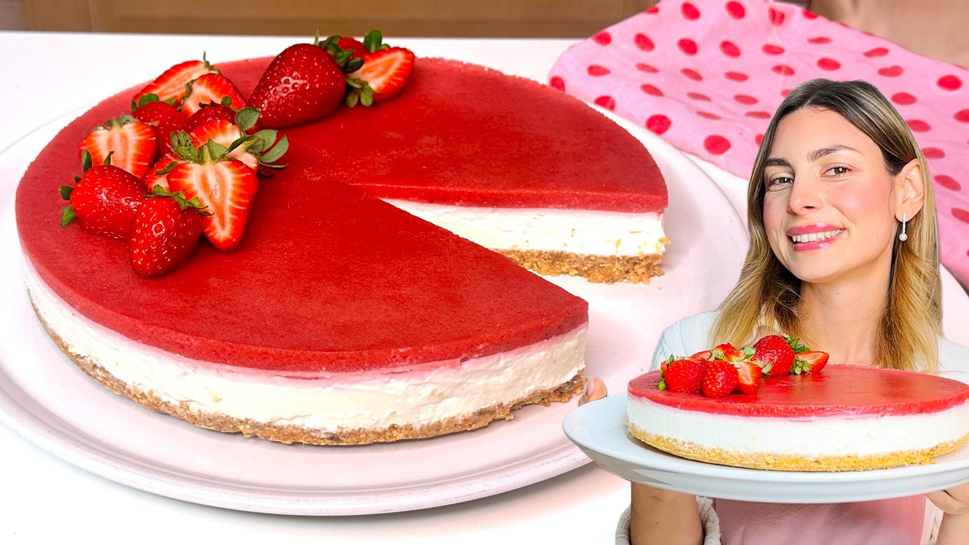 Cheesecake alle fragole