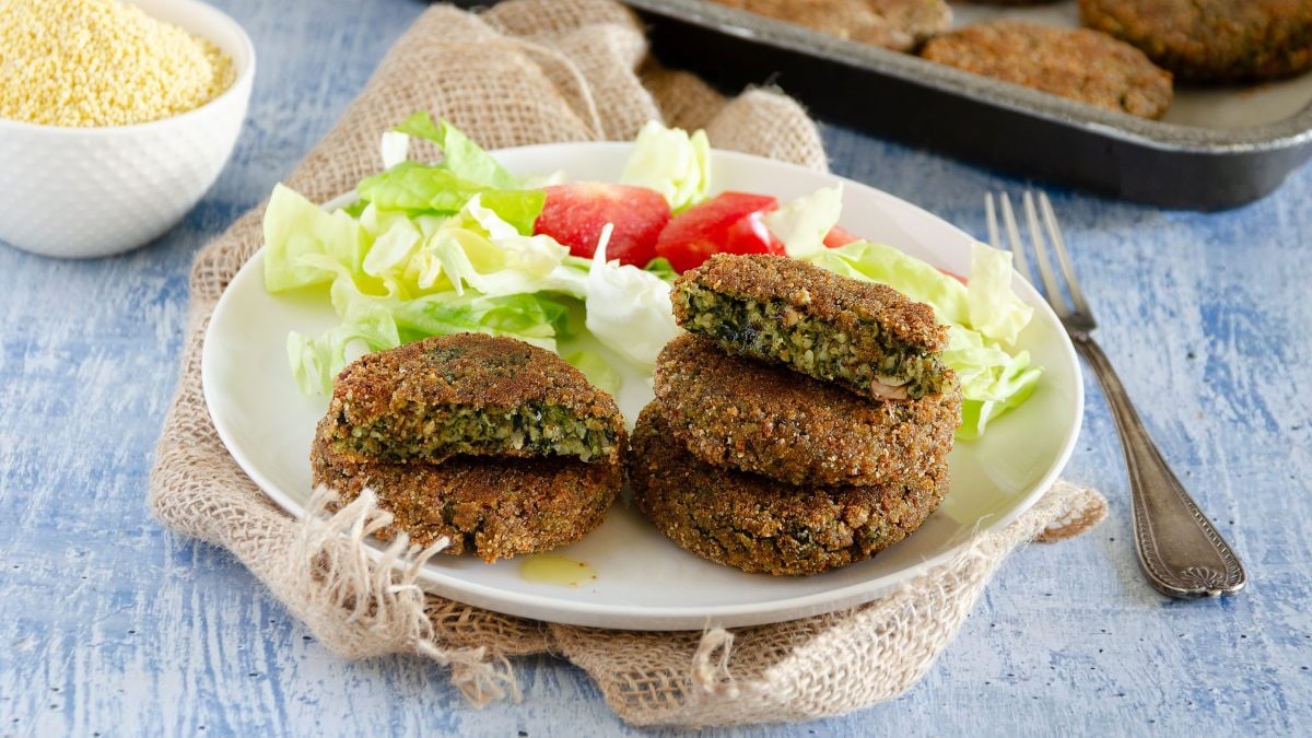 Burger di miglio