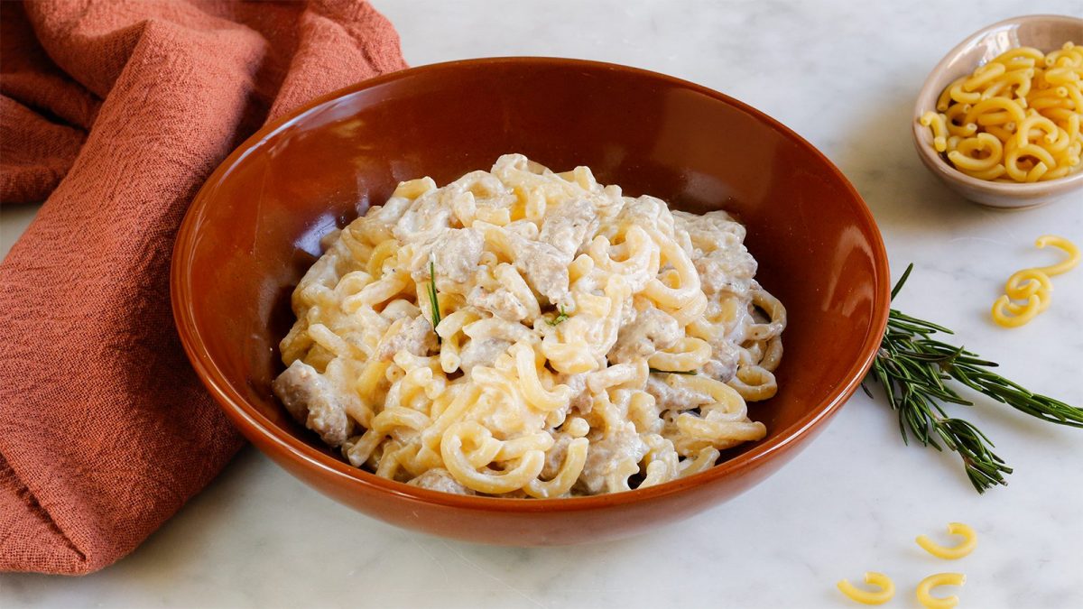 Gramigna con salsiccia