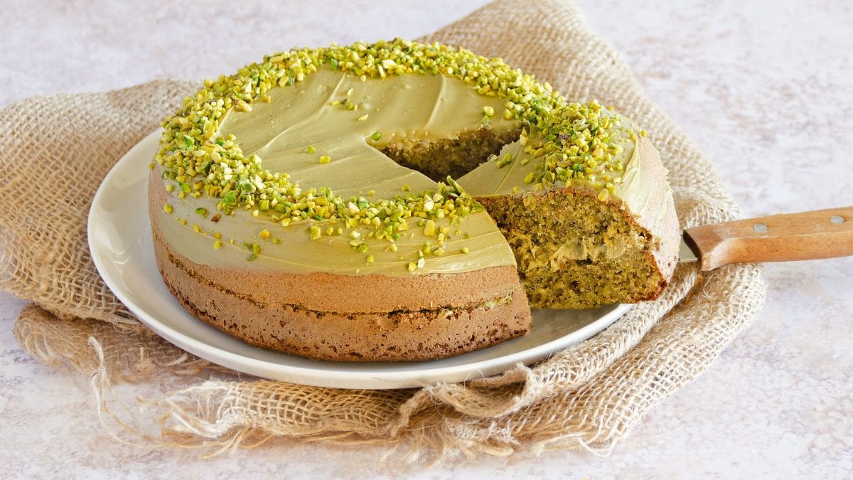 Torta al pistacchio
