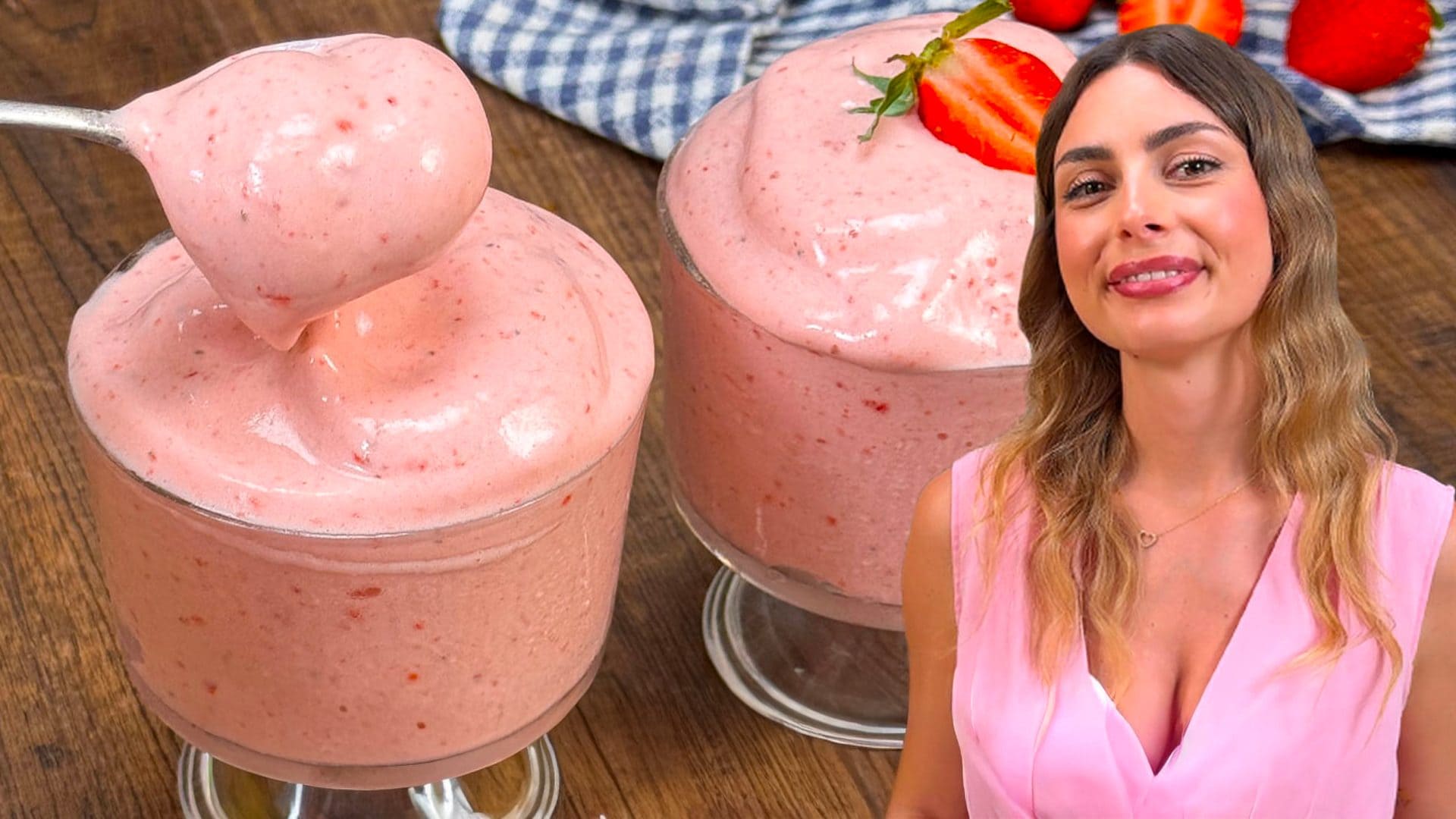 Spumone alle fragole