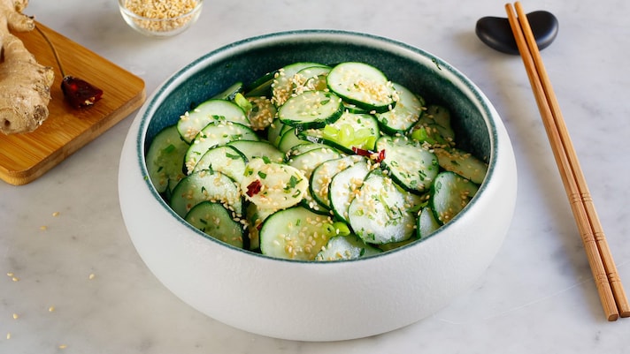 Insalata thai di cetrioli