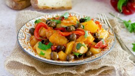 Baccalà con peperoni