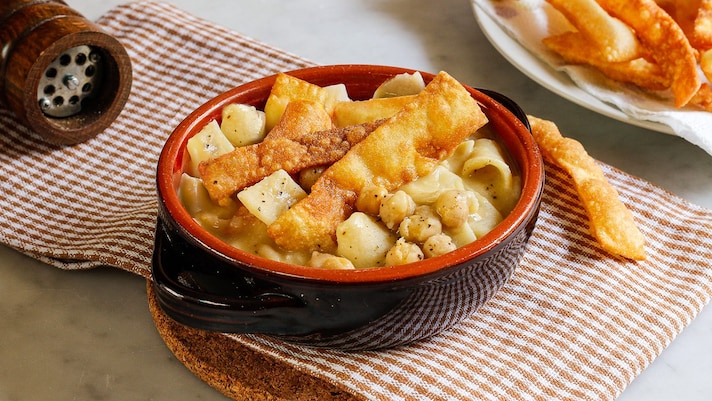 pasta ciceri e tria