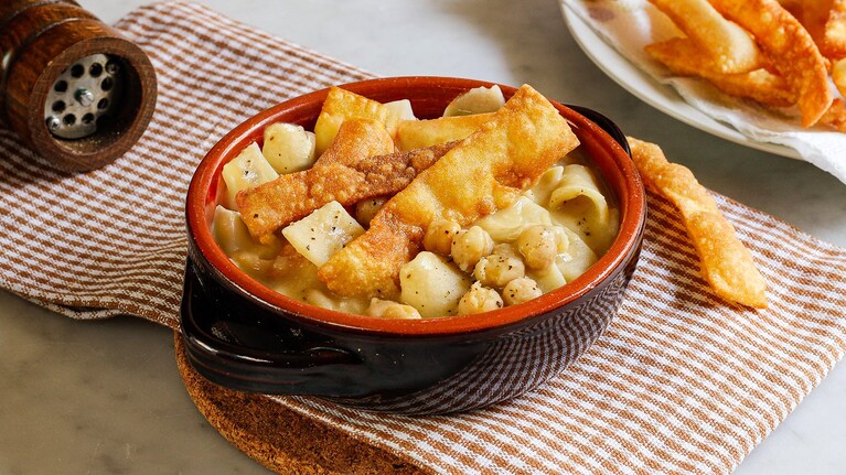 pasta ciceri e tria