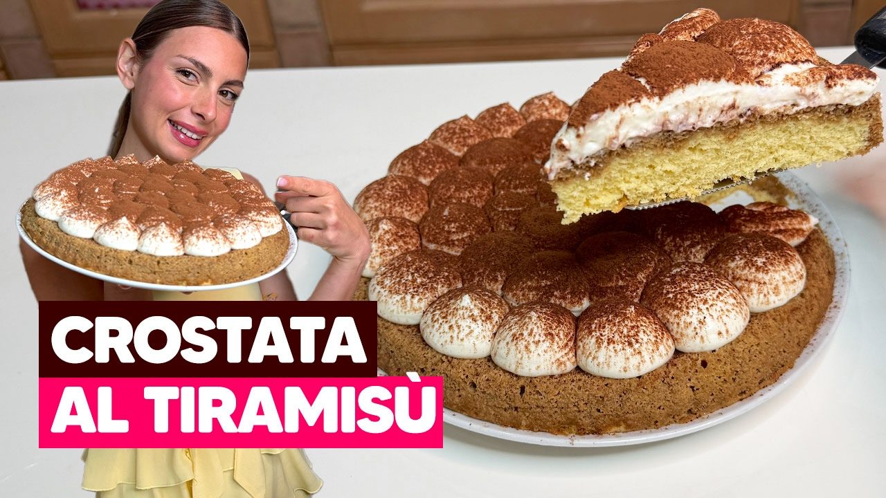 Crostata morbida tiramisù
