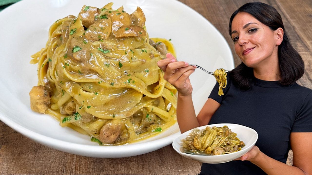 Tagliatelle ai funghi porcini: la ricetta del primo piatto saporito e prelibato