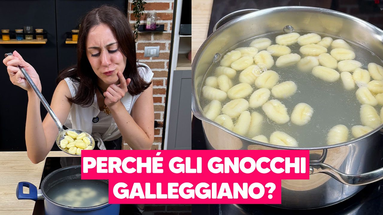 Perché gli gnocchi vengono a galla e la pasta no? Ecco la spiegazione