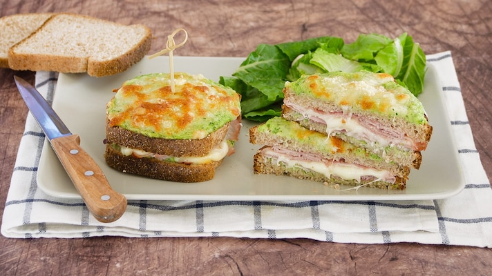 Toast con zucchine