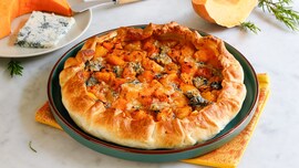 torta salata zucca e gorgonzola