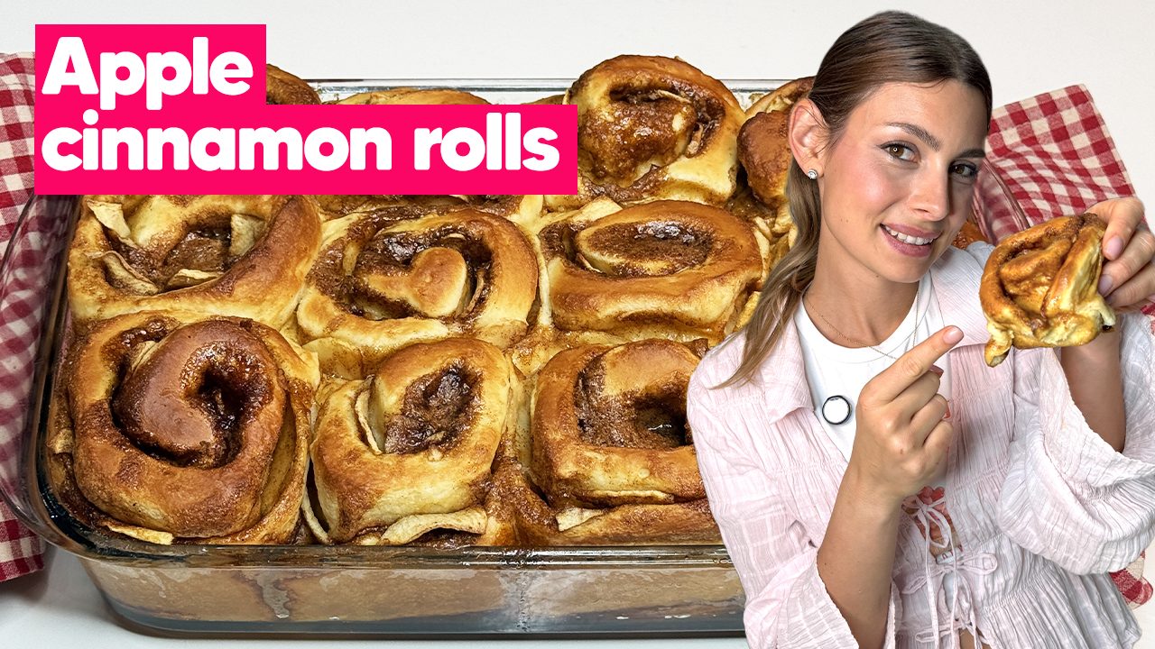 Cinnamon rolls alle mele