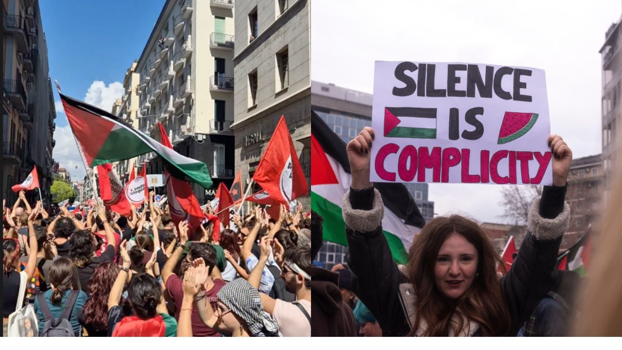 Free Palestine: ristoratori, cuochi e volti del mondo food al fianco dei manifestanti per Gaza