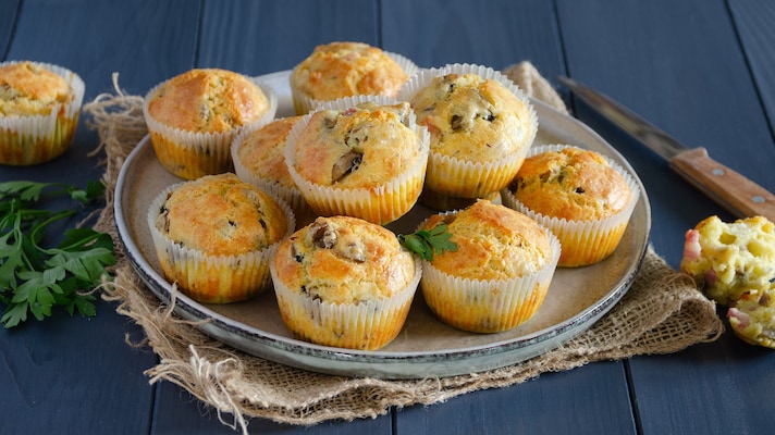 Muffin ai funghi