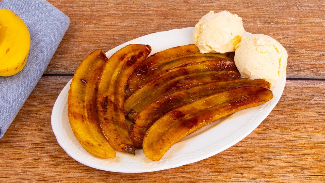 Banana flambé: la ricetta del dessert al cucchiaio profumato e goloso