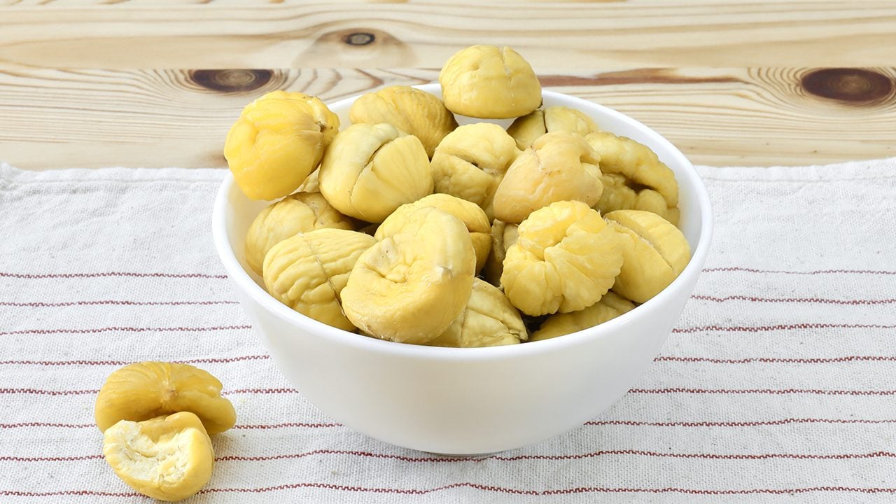 Castagne al microonde