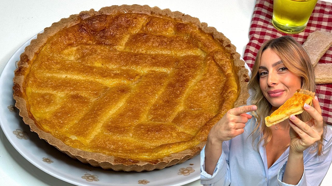 Crostata beneventana: la ricetta del dolce campano cremoso e friabile