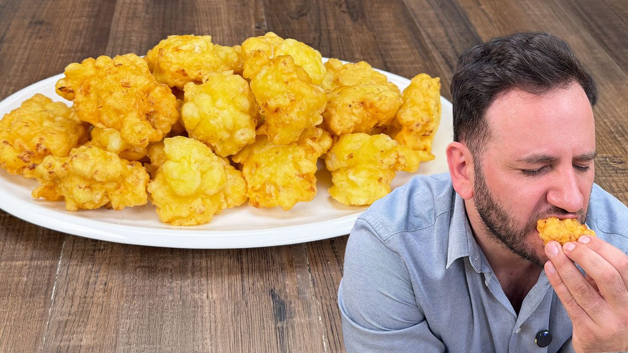 Frittelle di cavolfiore: la ricetta dell'antipasto gustoso e fragrante