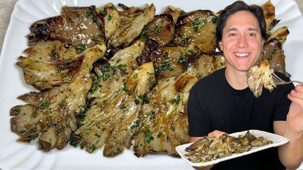 Funghi arrostiti: la ricetta del contorno gustoso e profumato