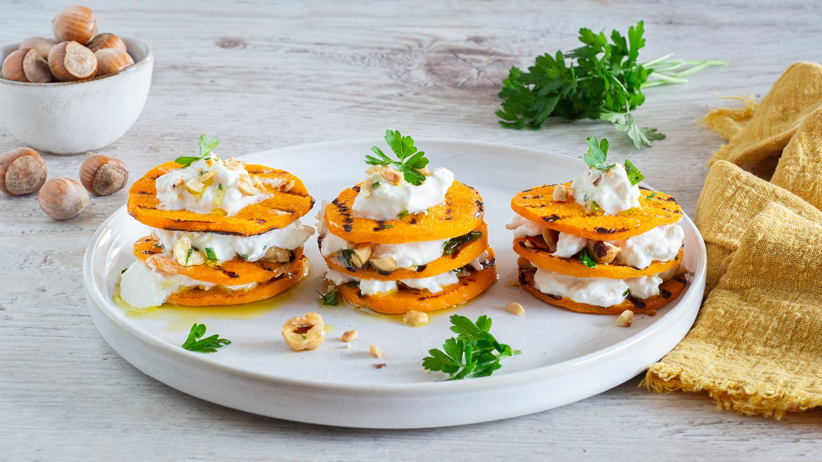 Millefoglie di zucca: la ricetta dell'antipasto semplice e raffinato