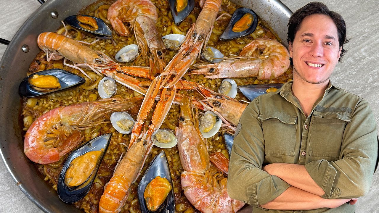 Paella de marisco: la ricetta tradizionale spagnola