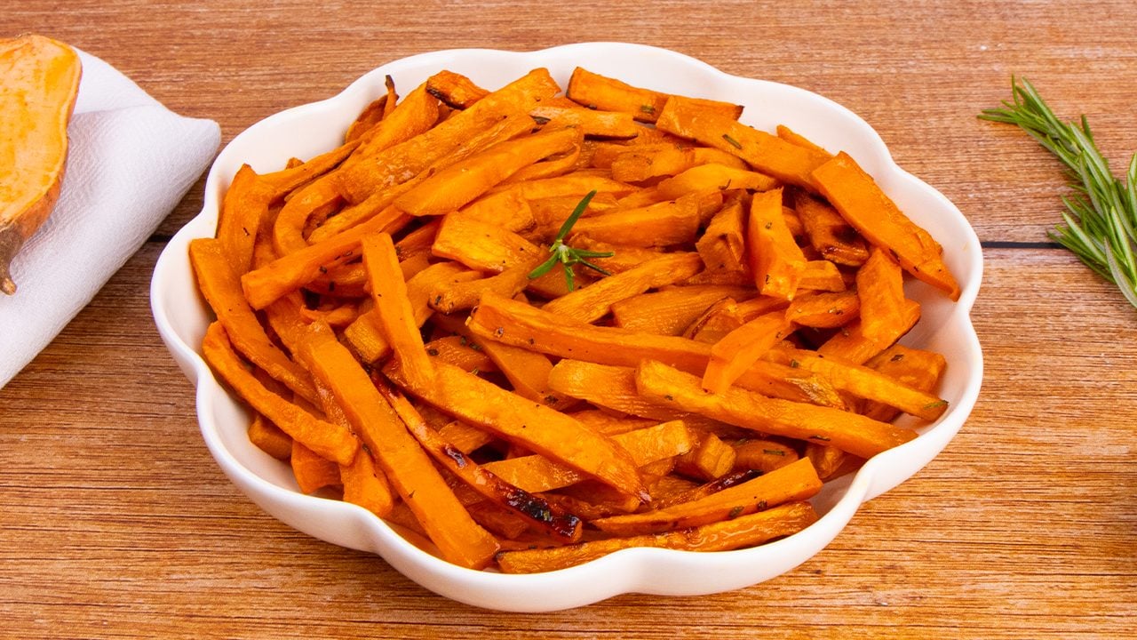 Patate dolci al forno