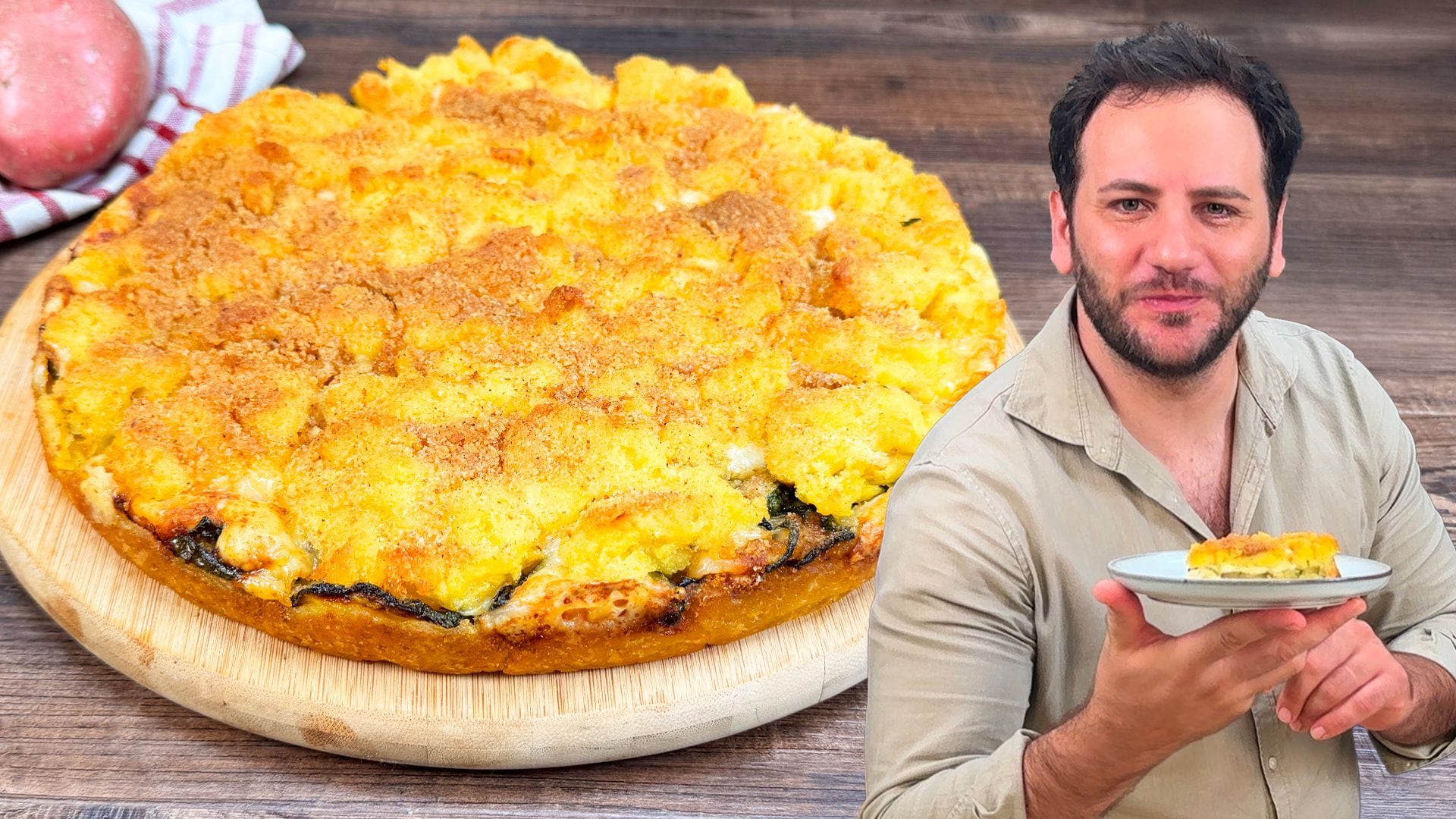Sbriciolata di patate: la ricetta del rustico ricco e saporito