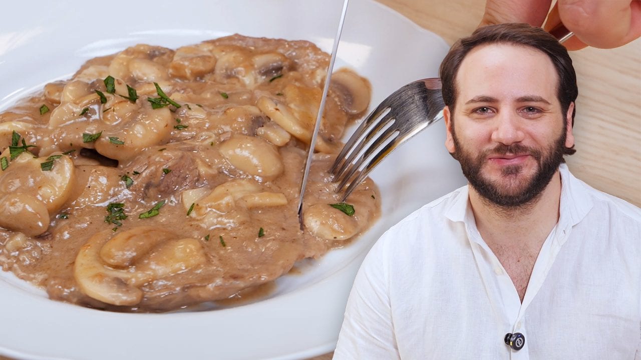 Scaloppine ai funghi