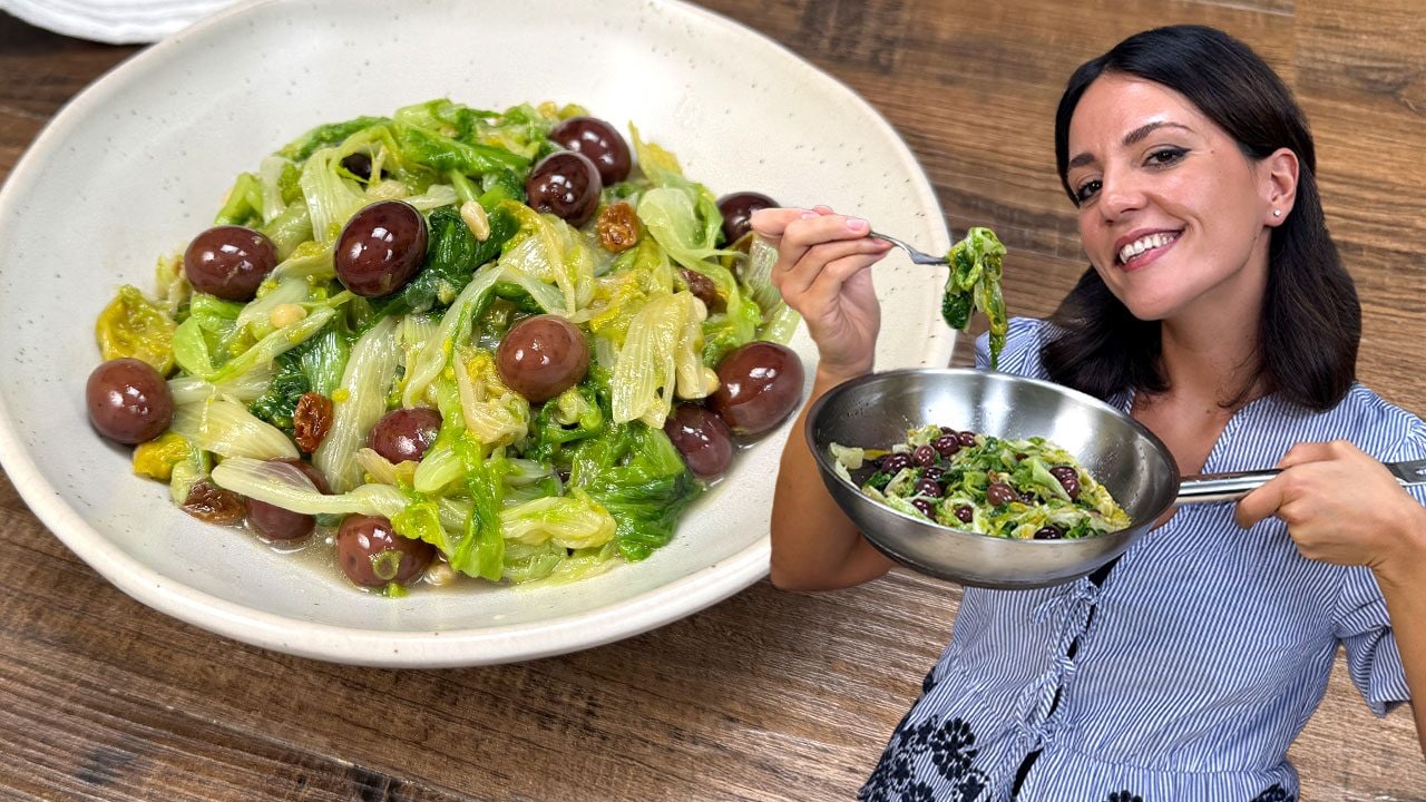 Scarola in padella: la ricetta del contorno semplice e super gustoso