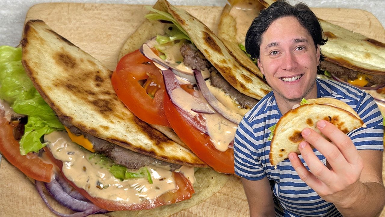 Tacos burger