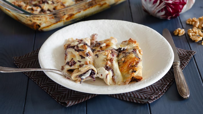 Crespelle al radicchio
