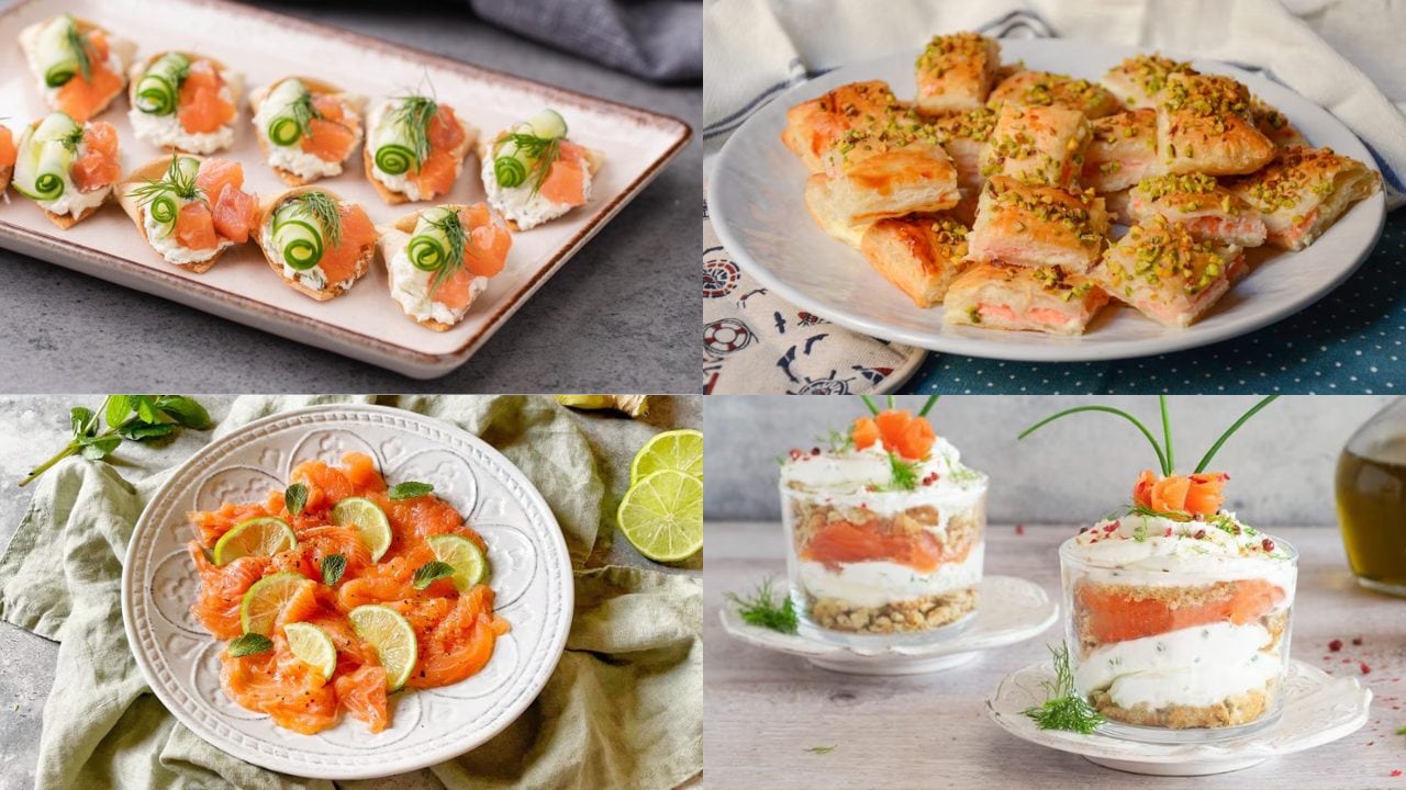 Antipasti con il salmone: 36 idee semplici e veloci ma che sanno stupire